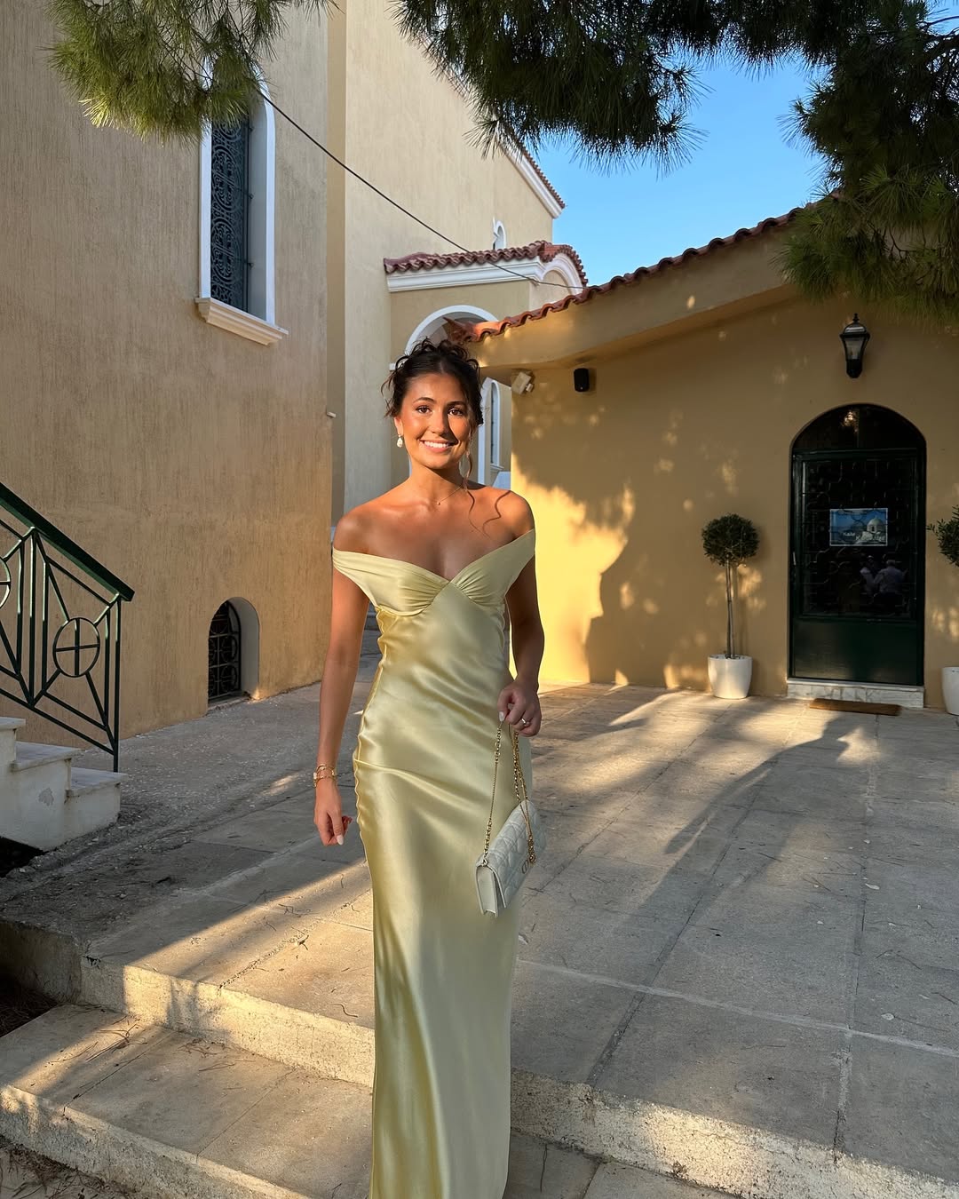 Mindy - Satin Backless Maxi Dress