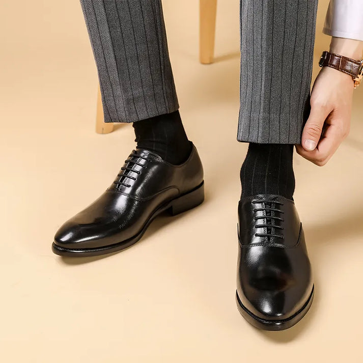Men’s Classic Oxford Dress Shoes – Timeless Polished Elegance
