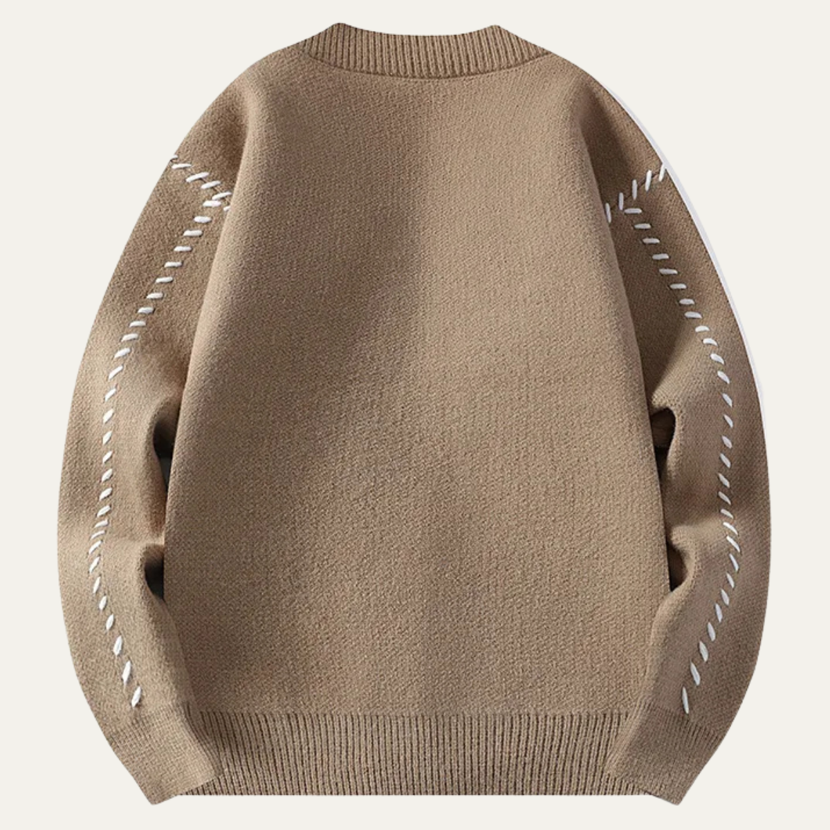 Men’s Casual Button-Up V-Neck Knit Cardigan