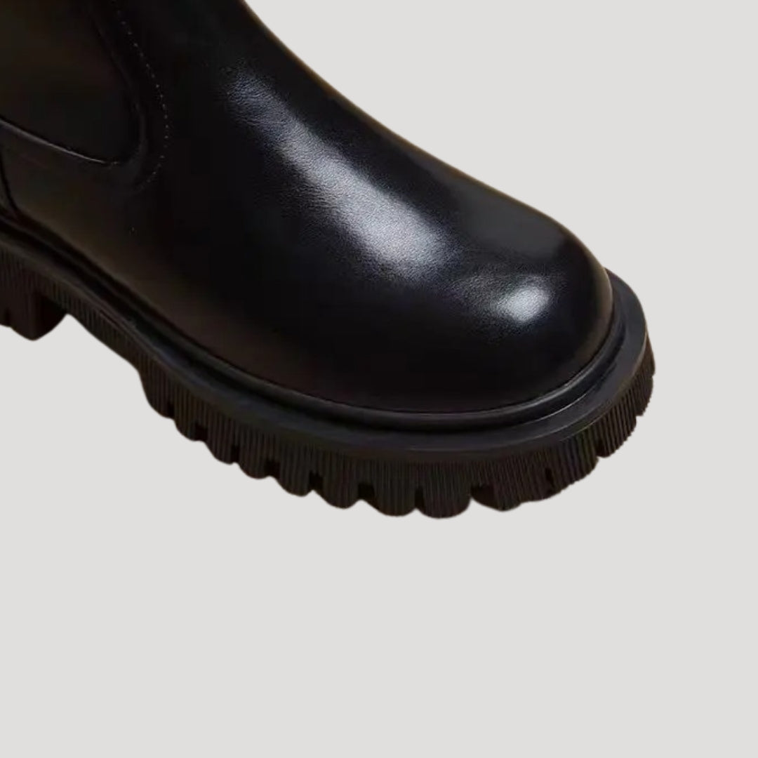 Women’s Spring Chunky Mid-Calf Boots