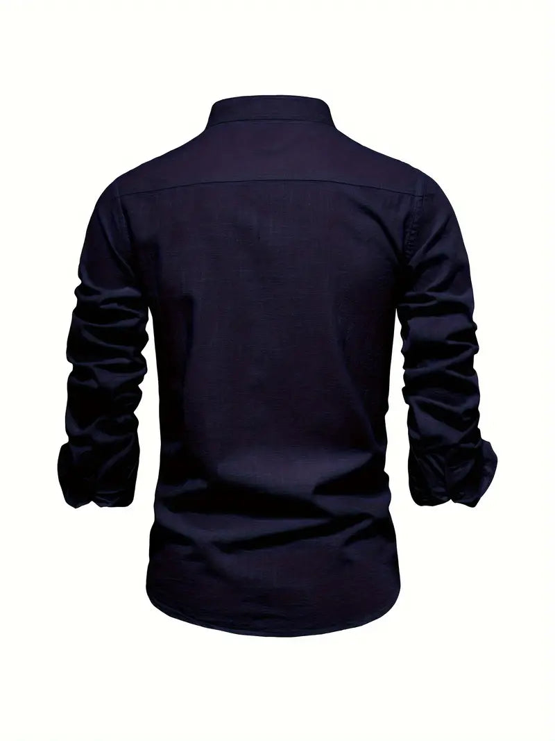Men's Button-Front Shirt