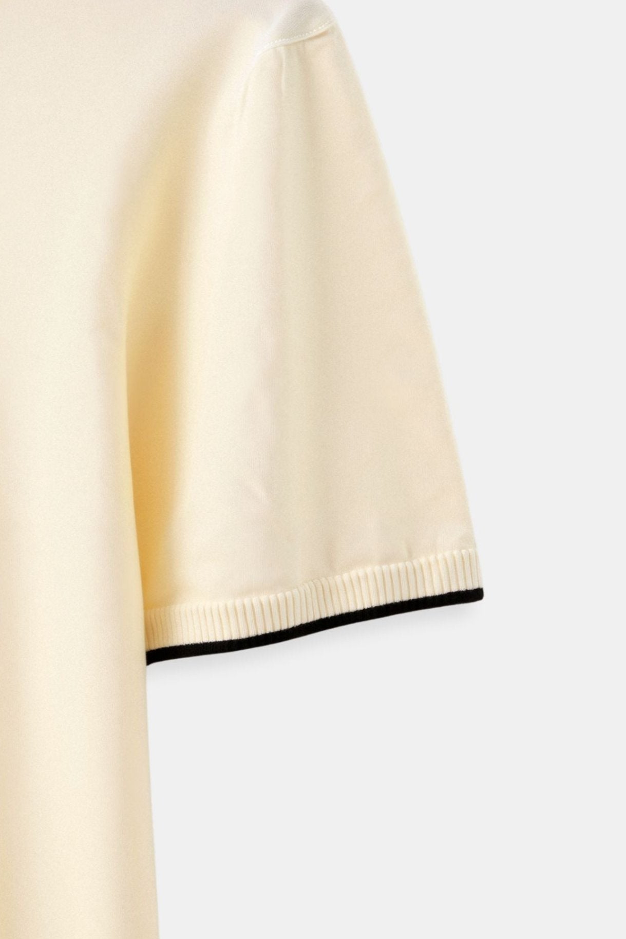 Men’s Summer Knit Polo Shirt - Classic Short-Sleeve Collar Top