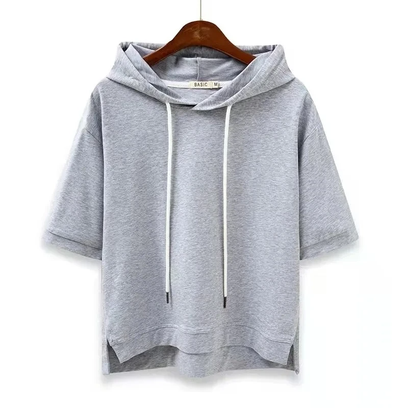 Women's Short-Sleeve Hoodie