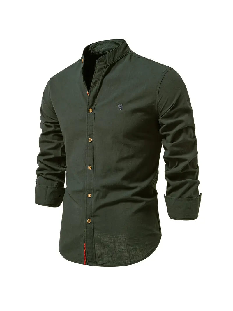 Men's Button-Front Shirt