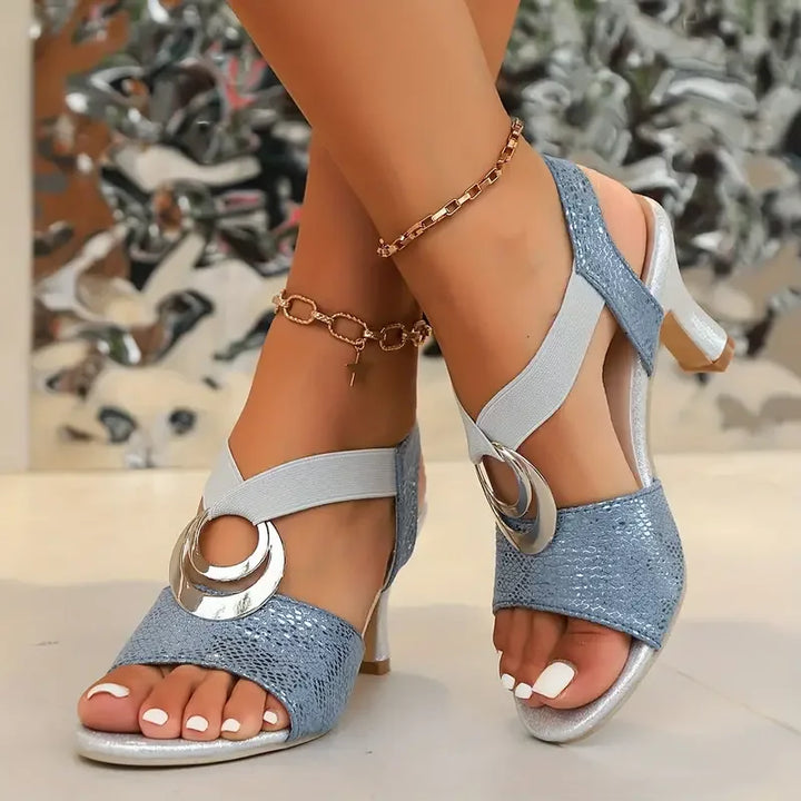 Celina - Chic Ring-Strap Heels