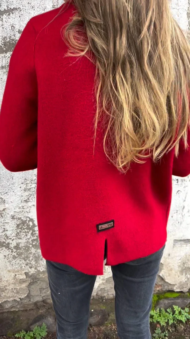 Women’s Zip-Up Short Jacket - Modern Minimalist Outerwear