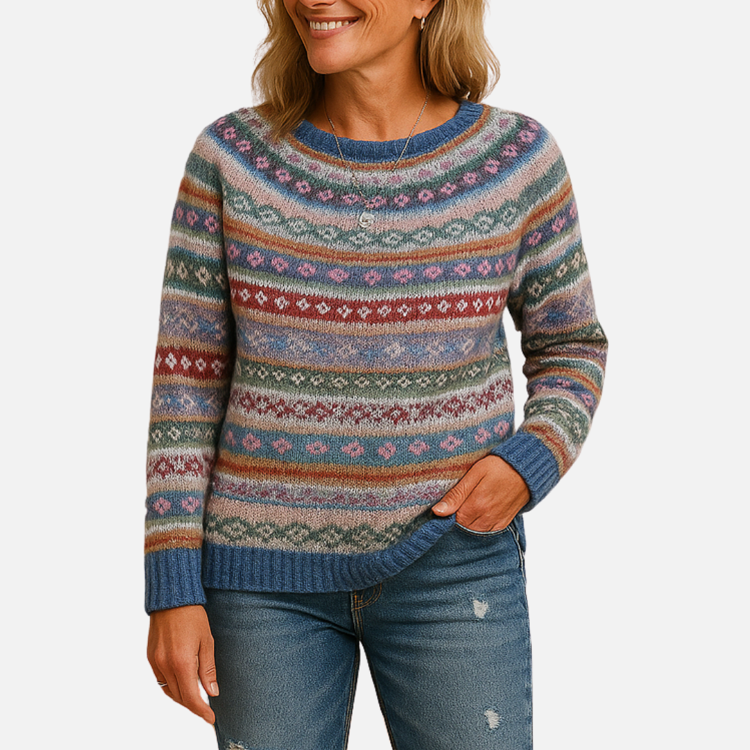 Women’s Warm Plush Knit Winter Sweater