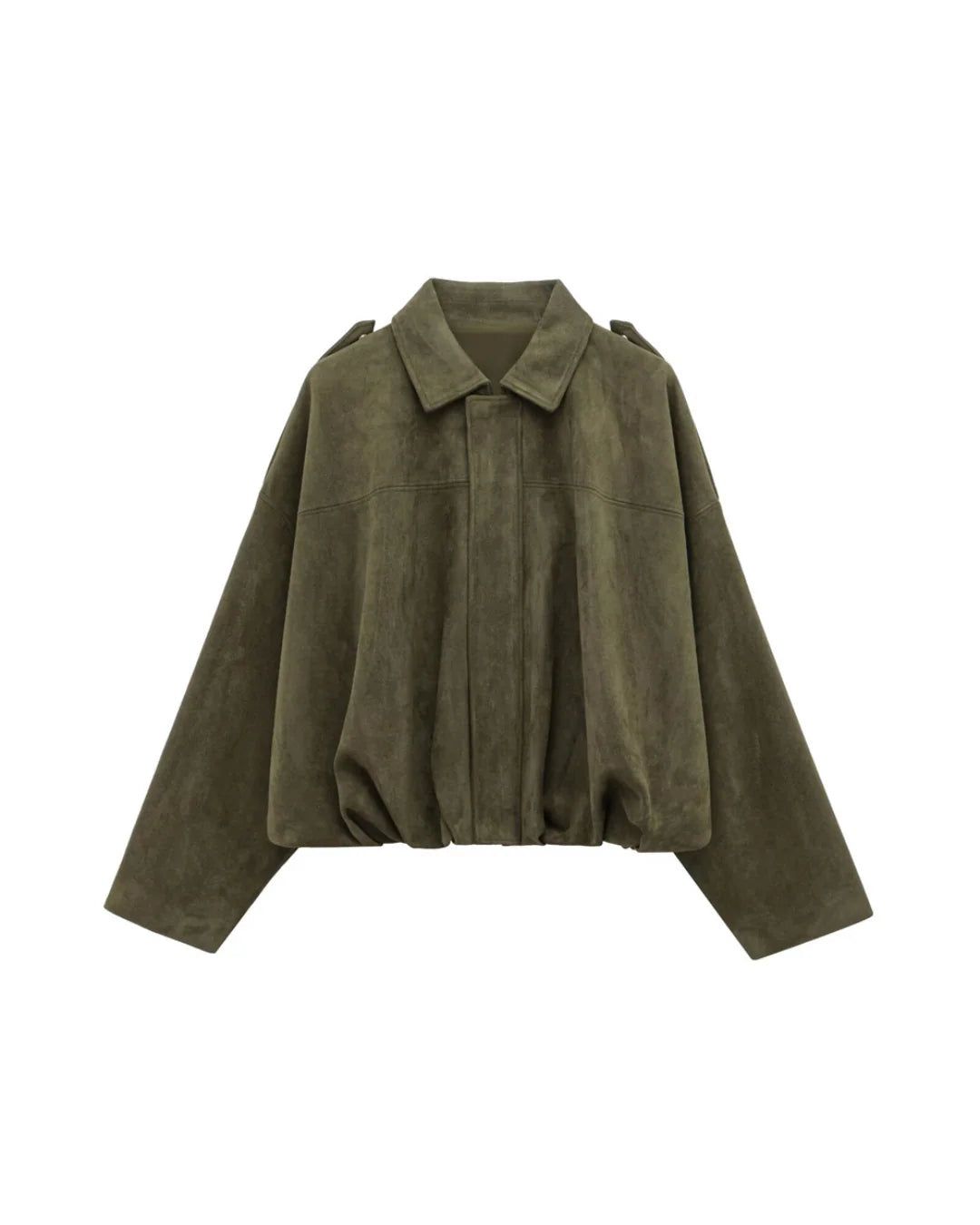 Women’s Oversized Long Sleeve Jacket | Relaxed Fit Casual Outerwear