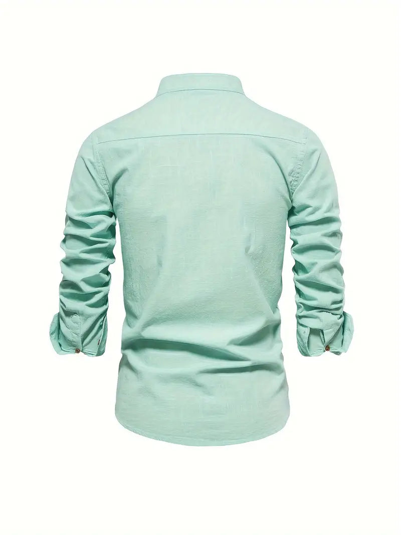 Men's Button-Front Shirt
