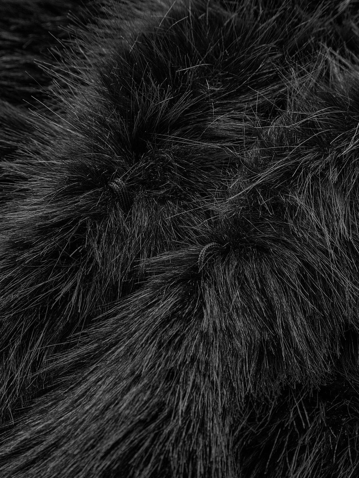 Women’s Oversized Faux‑Fur Jacket