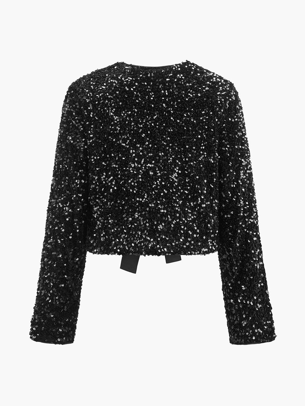 Women’s Celeste Sequin Bow-Front Cardigan