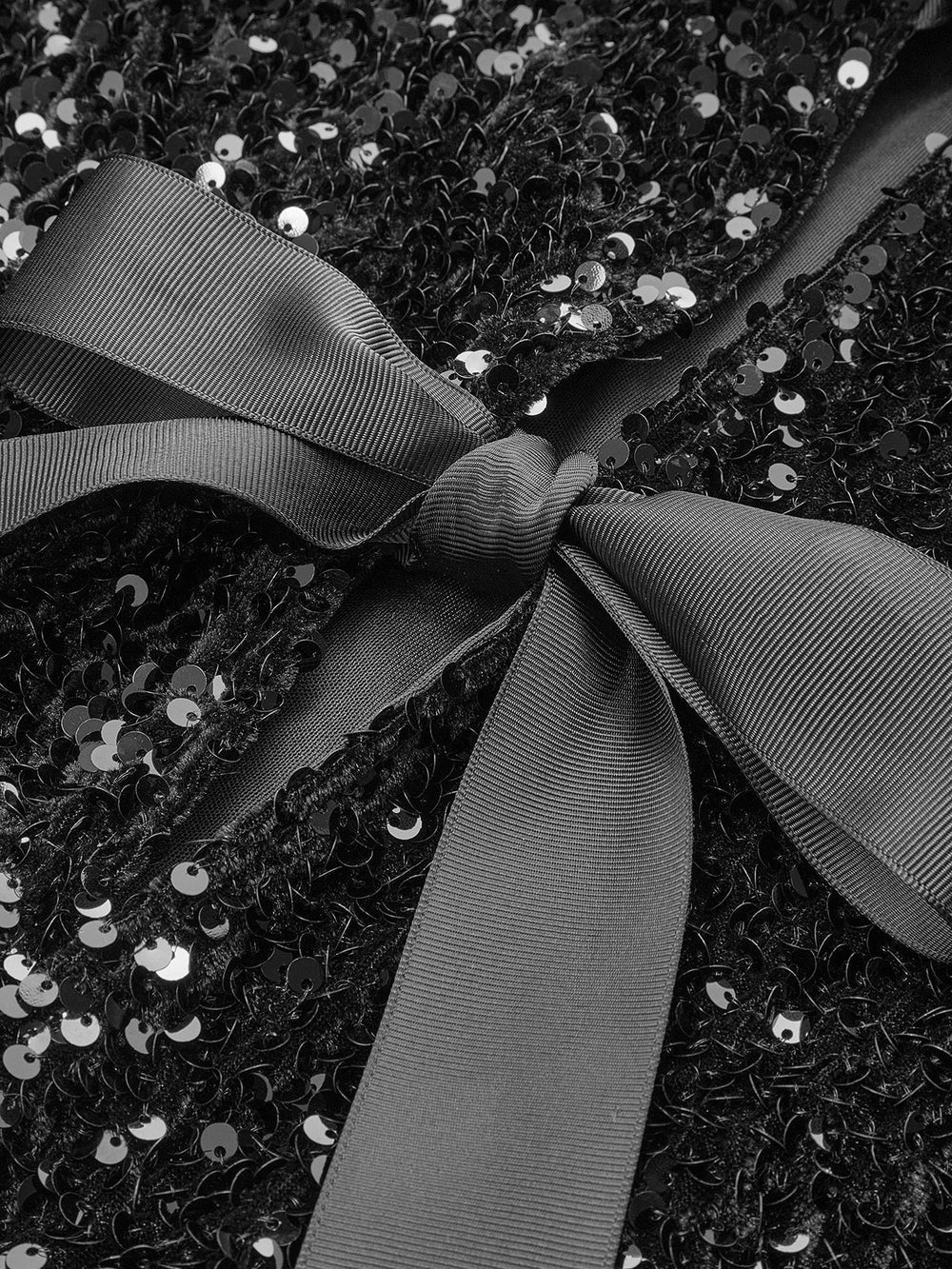 Women’s Celeste Sequin Bow-Front Cardigan