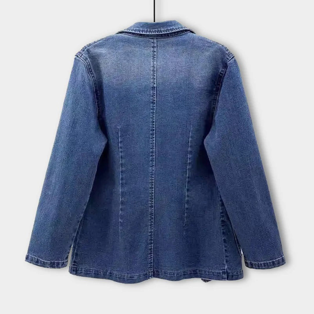 Women's Tailored Denim Blazer