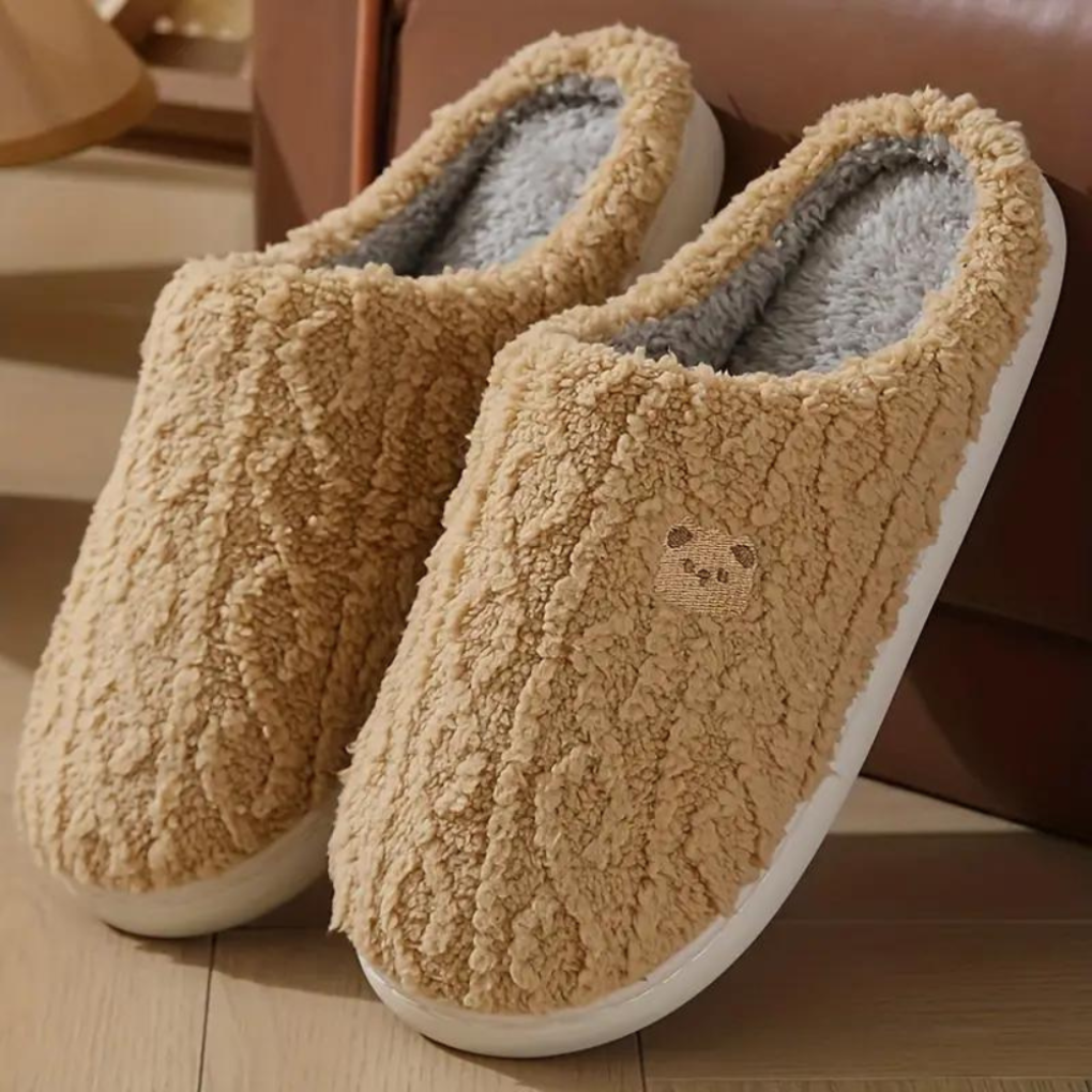 Women’s Spring Plush Indoor Slippers