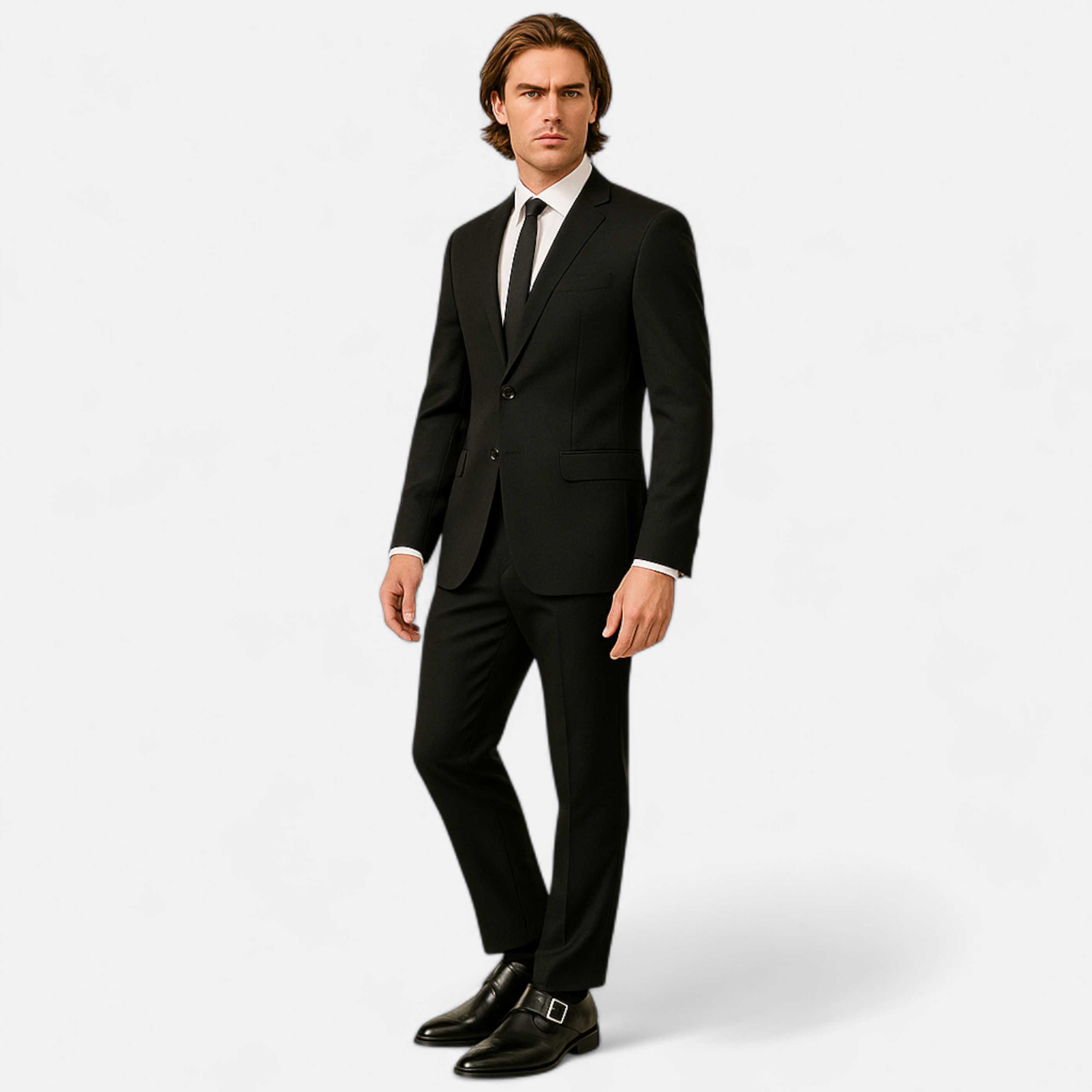 Men’s Alden Buckle-Detail Formal Dress Shoes