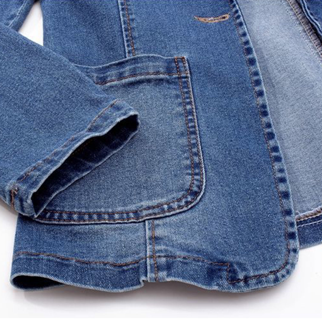 Women's Tailored Denim Blazer