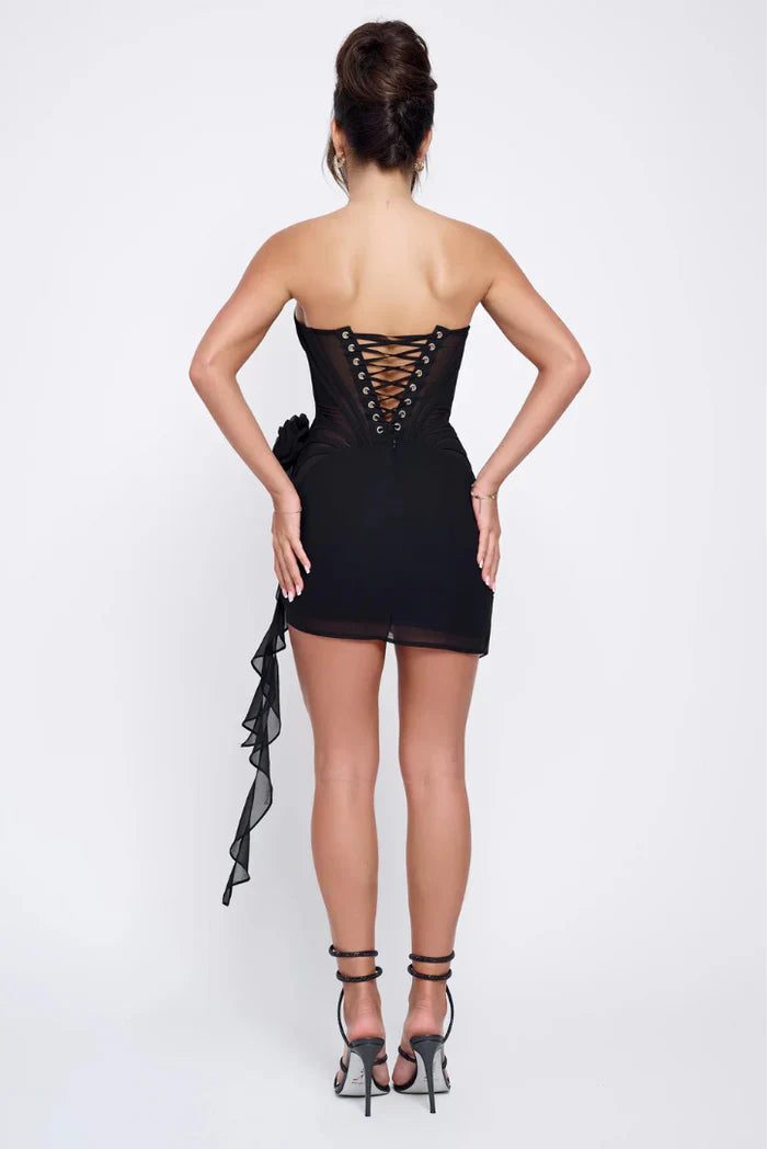 Kelsey - Draped Mini Dress