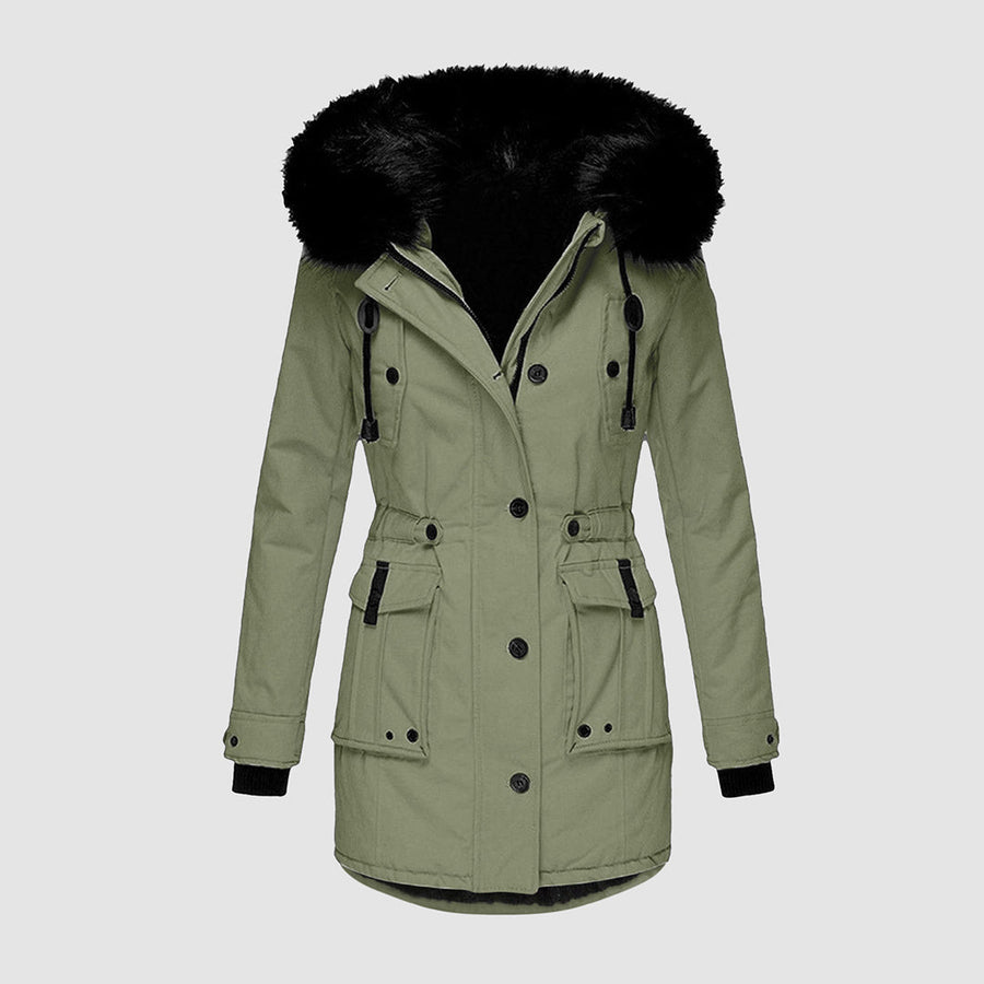 Women’s Arctic Luxe Parka - Faux Fur Trimmed Winter Coat