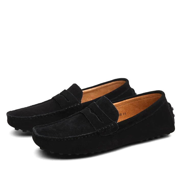 Men’s Suede Driving Loafer - Effortless Casual Refinement