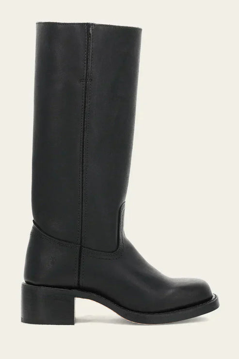 Women’s Knee-High Boots - Classic Block Heel Tall Riding Style