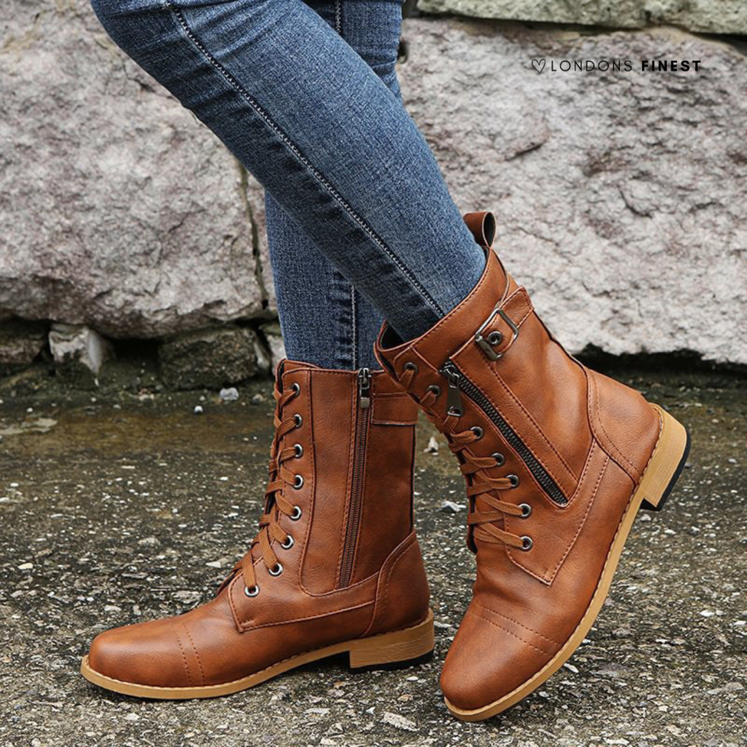 Women's Orthopedic Lace-Up Winter Boots