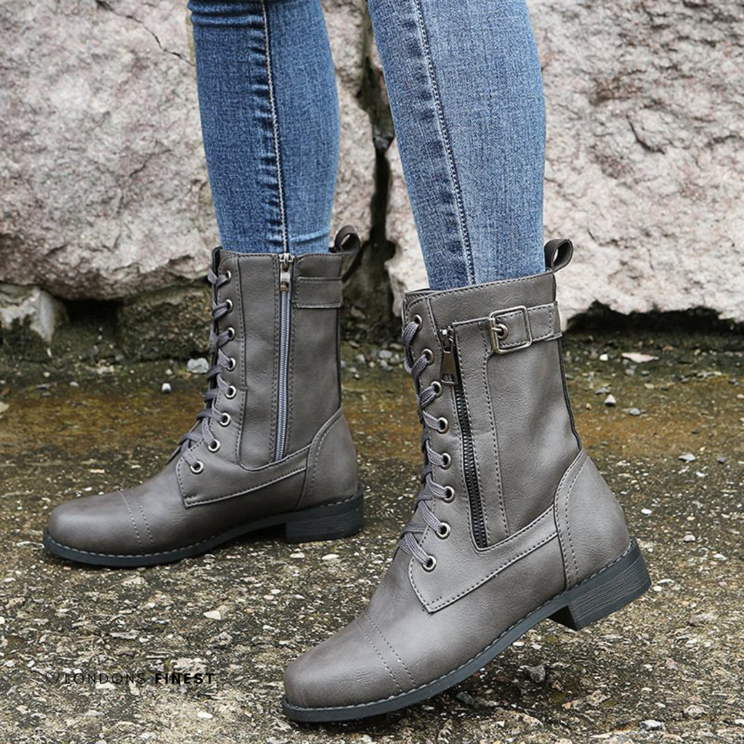 Women's Orthopedic Lace-Up Winter Boots