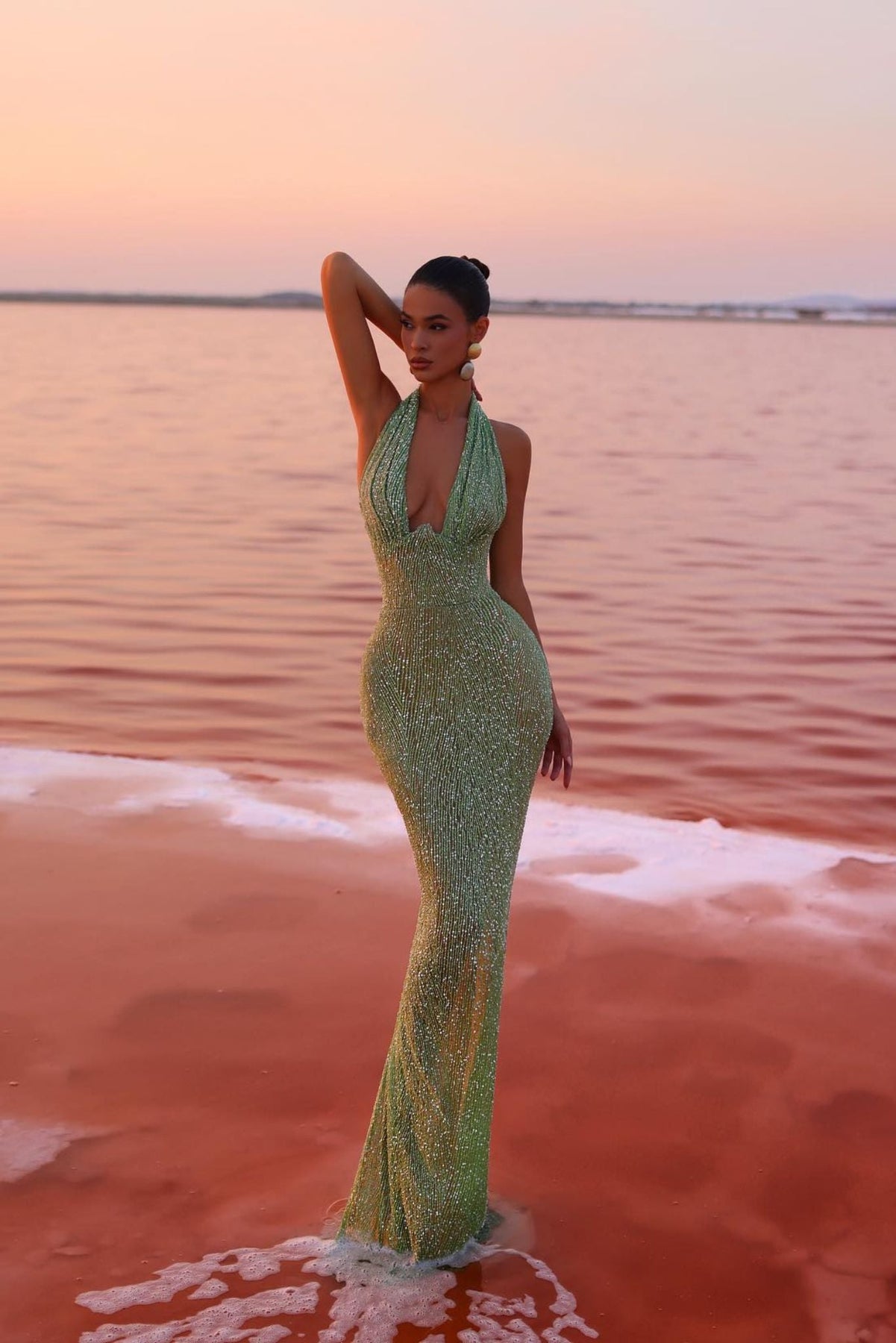 Edena – Halter Gown