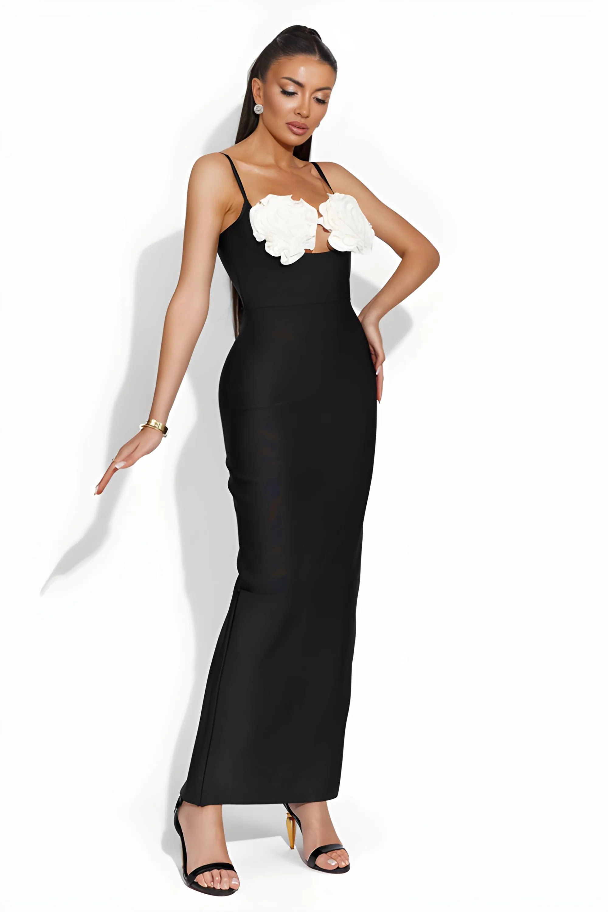 Sovina - Bloom Cutout Maxi Dress