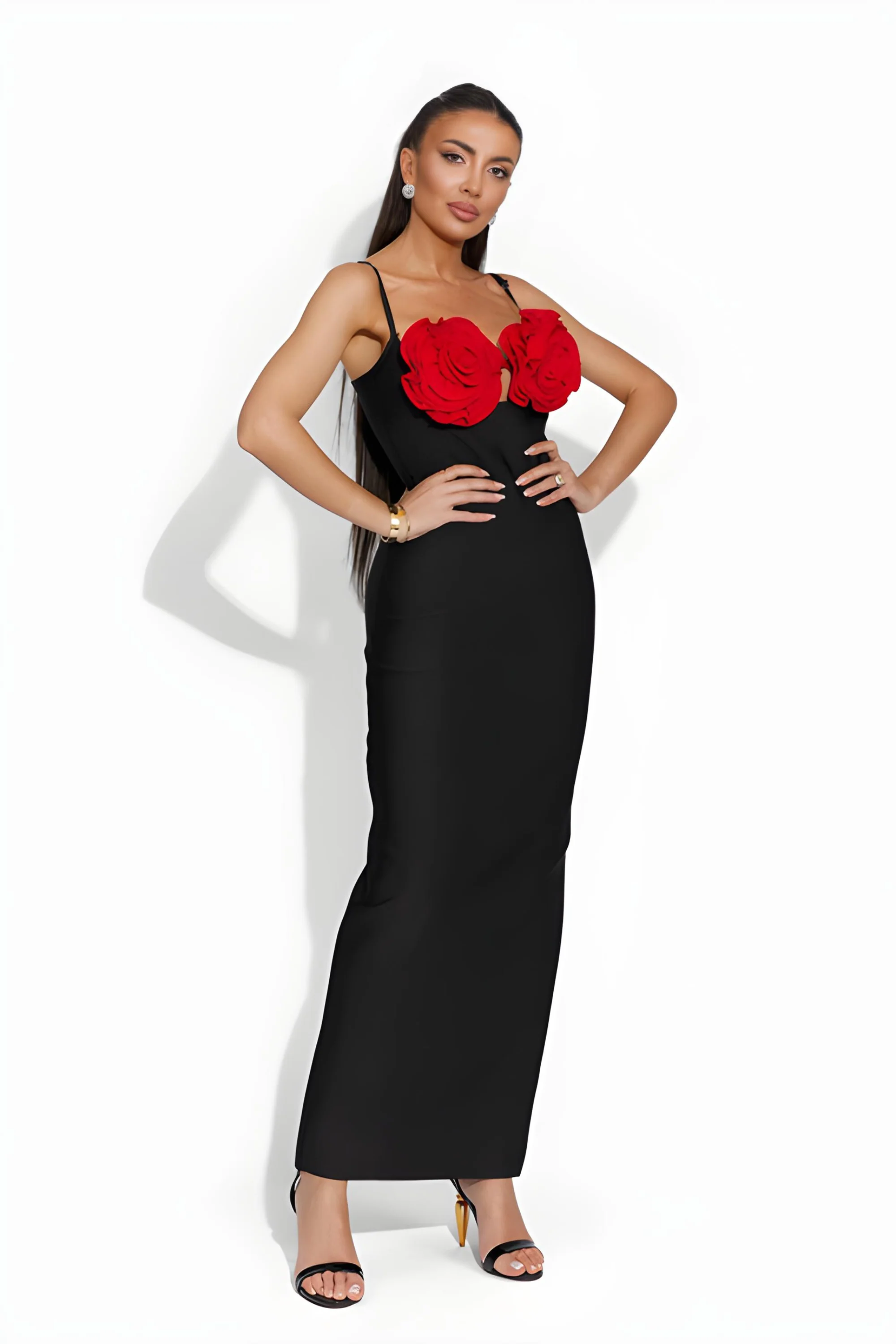 Sovina - Bloom Cutout Maxi Dress
