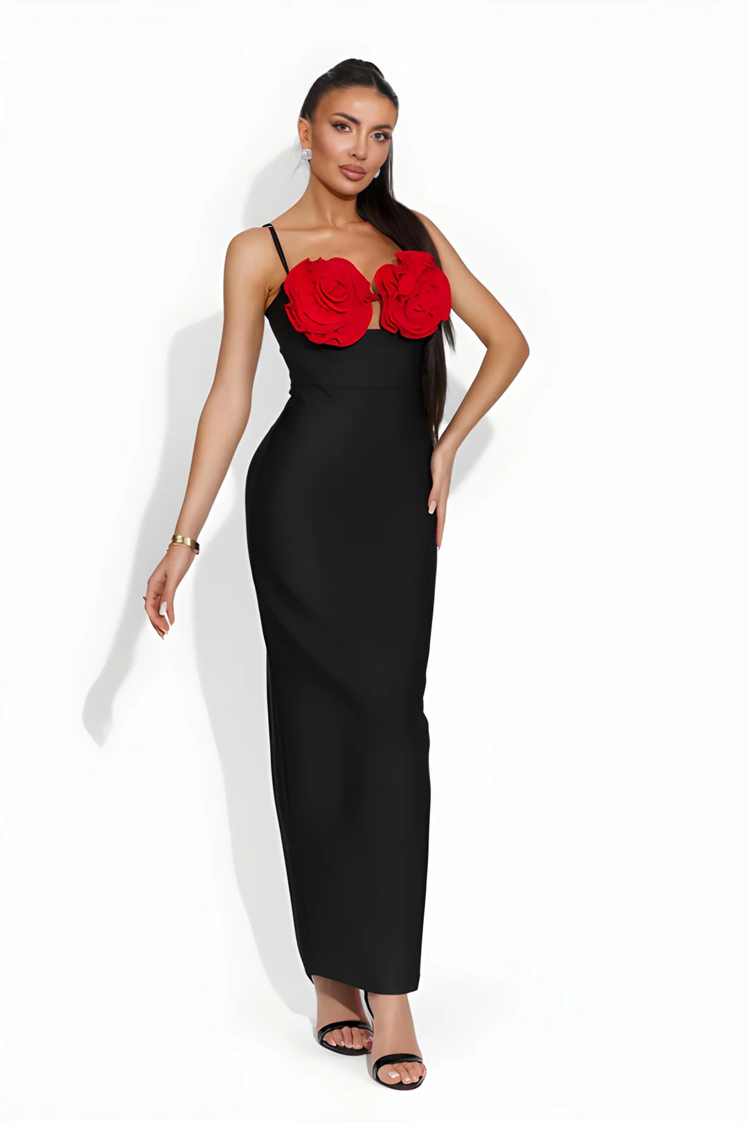 Sovina - Bloom Cutout Maxi Dress