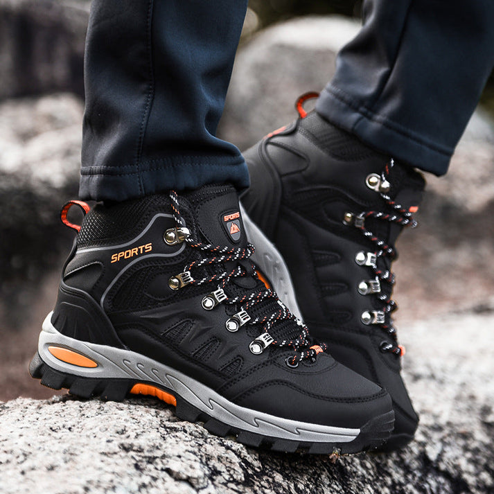 Men’s Trail Trek Waterproof Hiking Boots – All-Terrain Outdoor Footwear