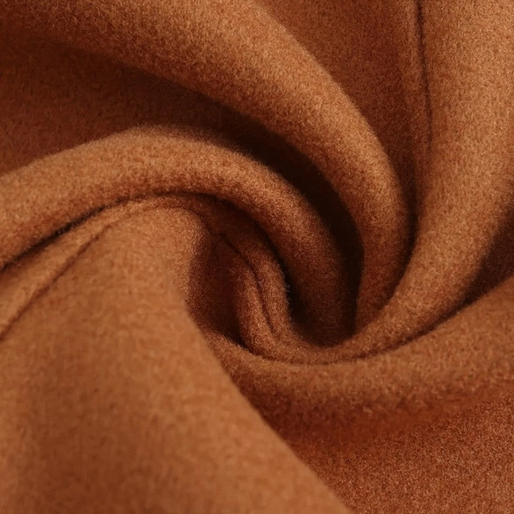 Men’s Smart Casual Minimalist Button-Front Winter Coat