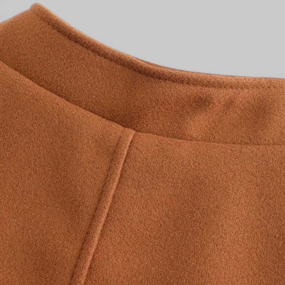 Men’s Smart Casual Minimalist Button-Front Winter Coat