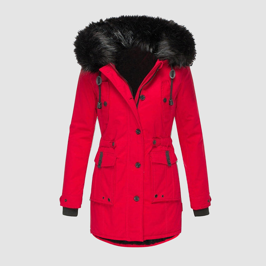 Women’s Arctic Luxe Parka - Faux Fur Trimmed Winter Coat