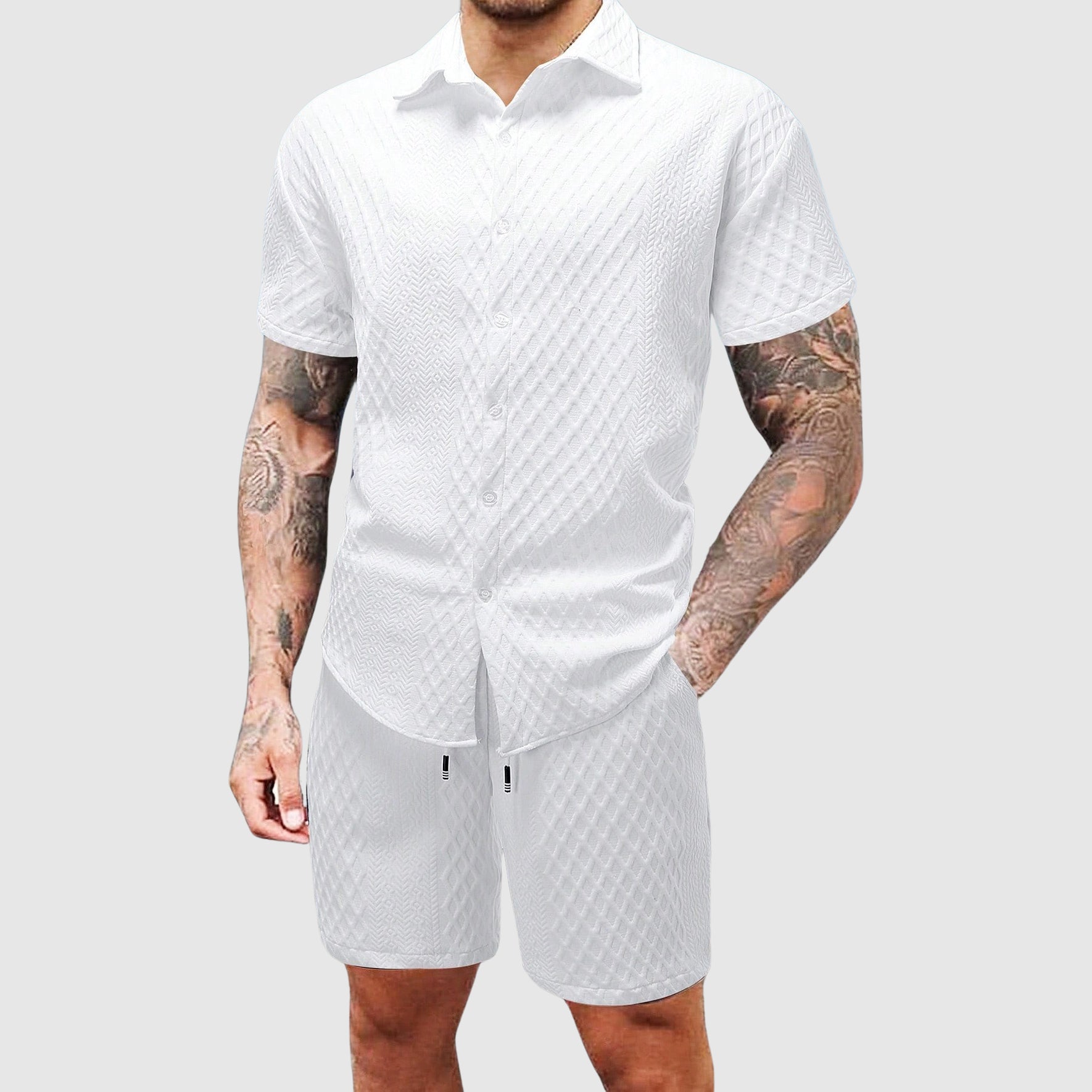 Men's Casual Cruise Matching Set