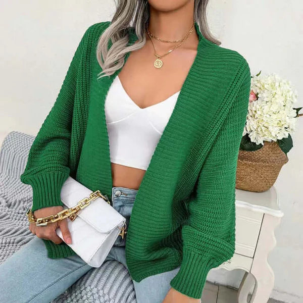 Rosalind - Relaxed Open-Front Knit Cardigan