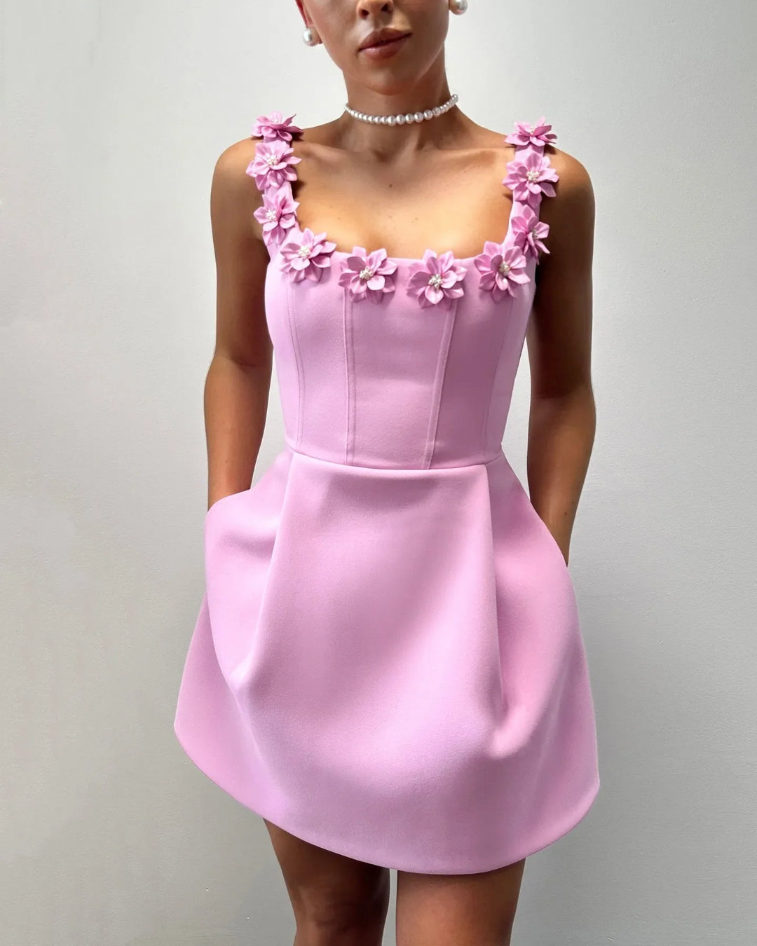 Jill - Floral Mini Dress