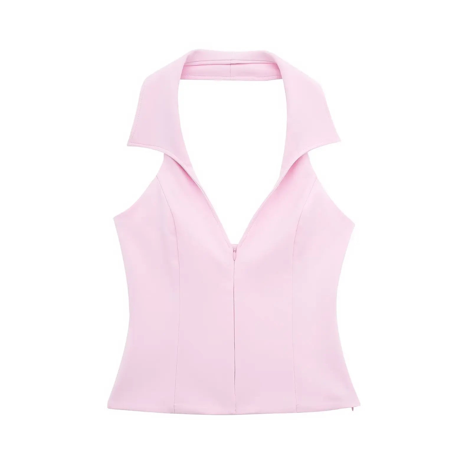 Lexie - V Neck Zip Front Top & Skort Set