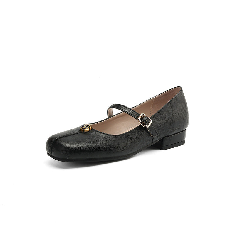 Women’s Spring Strap Ballet Flats