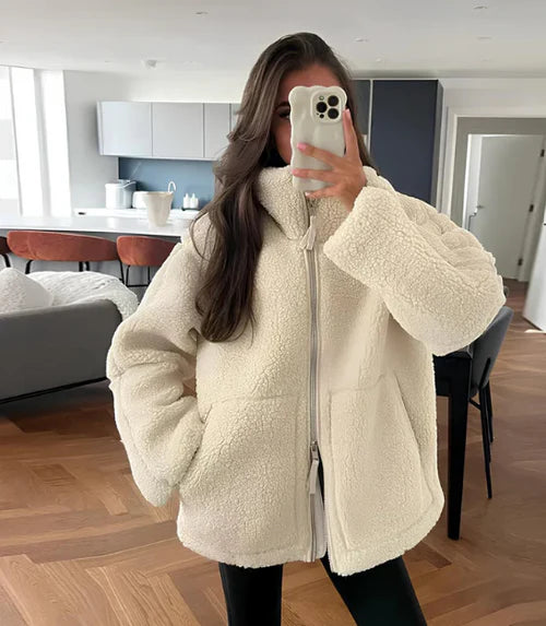 Women’s Oversized Fleece Jacket