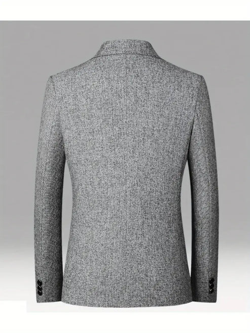 Men’s Slim Fit Classic Blazer - Modern Tailored Casual Jacket