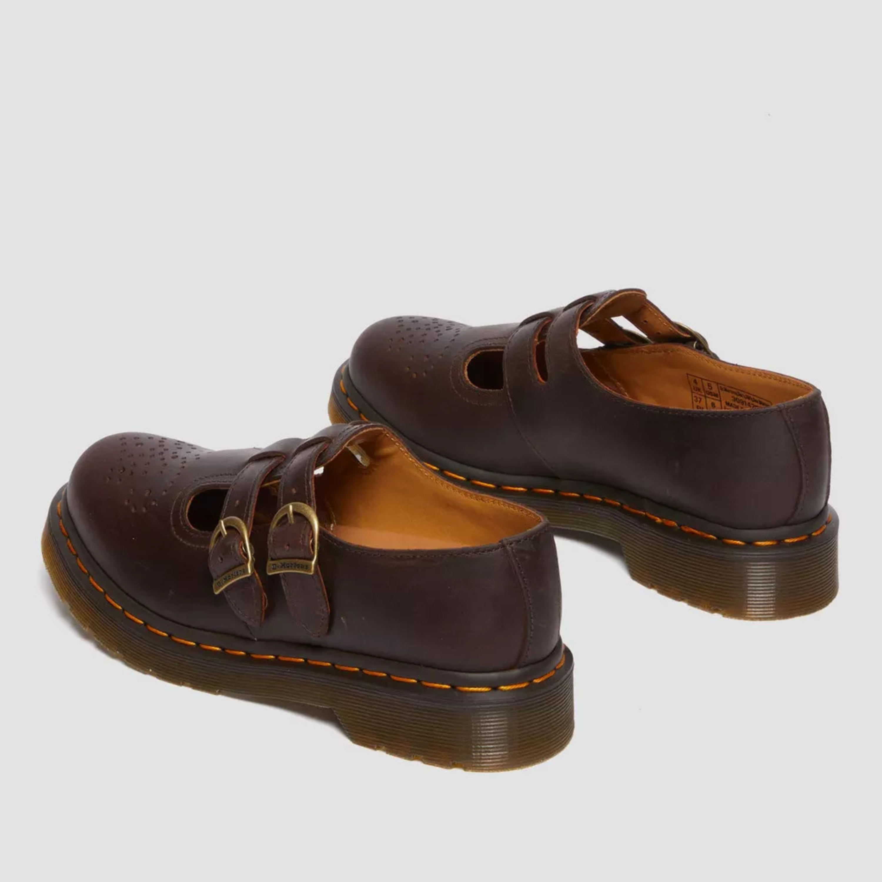 Women's Double Buckle Mary Jane Shoes