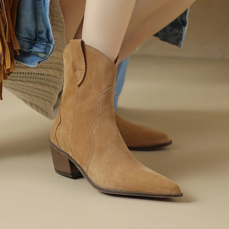 Western Ankle Boots