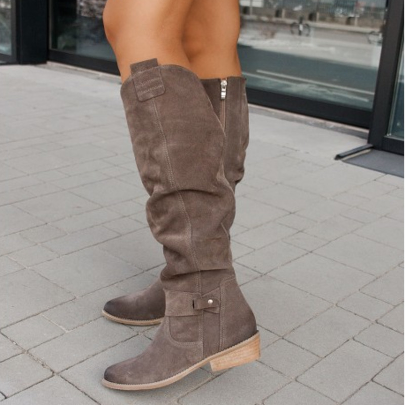 Women’s Knee-High Slouch Boots