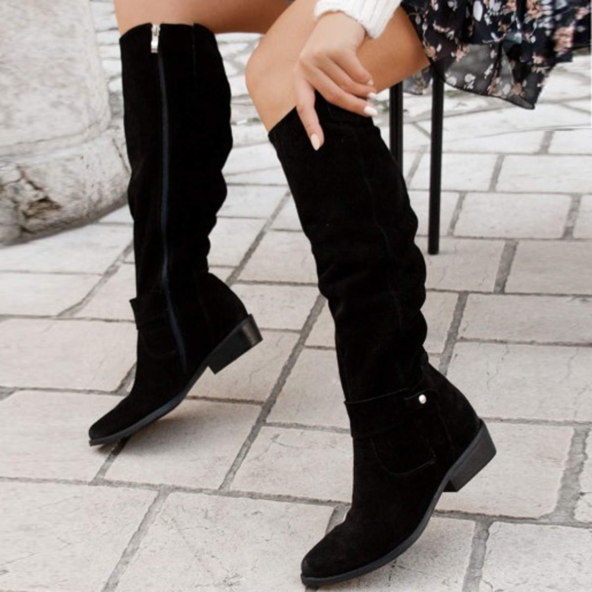 Women’s Knee-High Slouch Boots