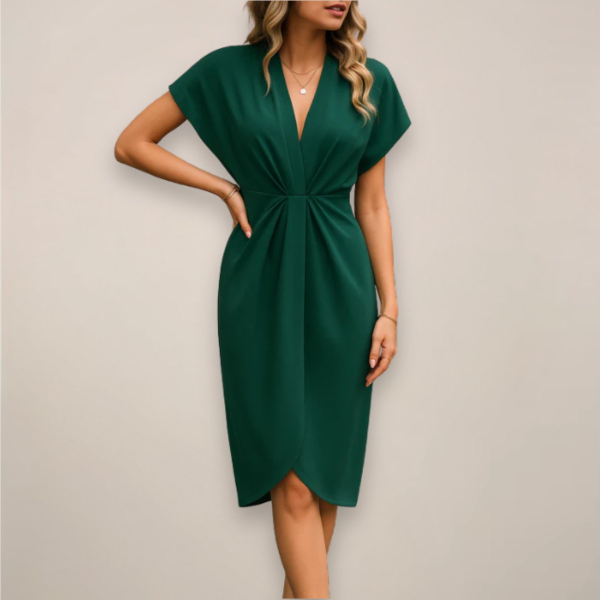 Women's V-Neck Wrap Dress