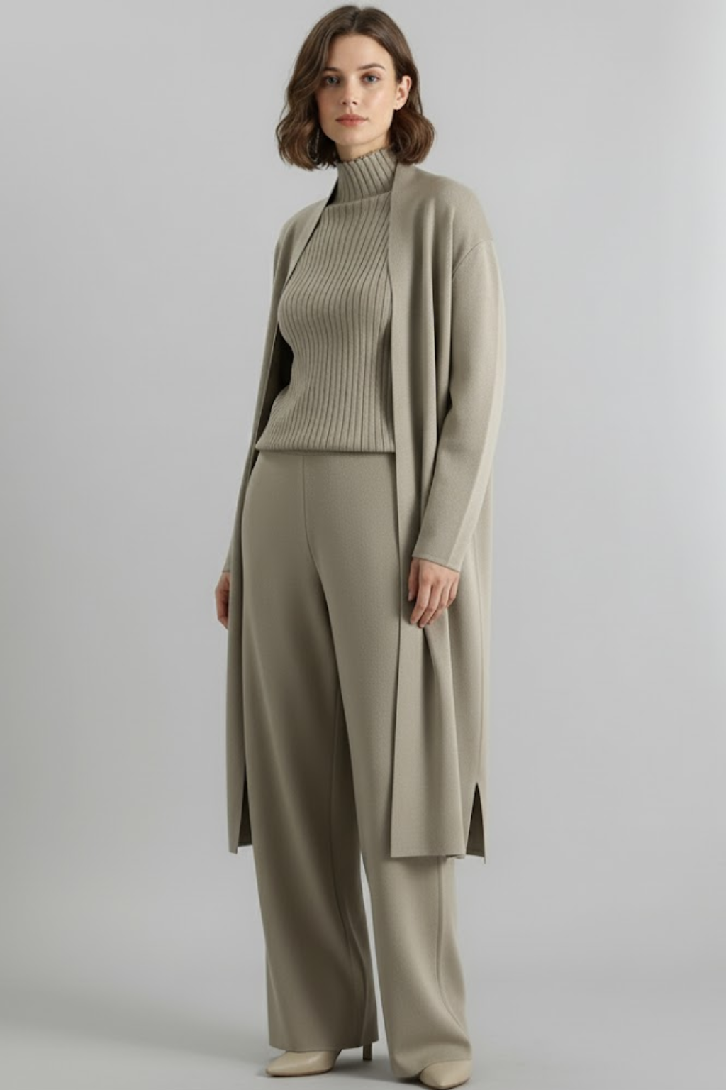 Women's Spring Three-Piece Pants Set
