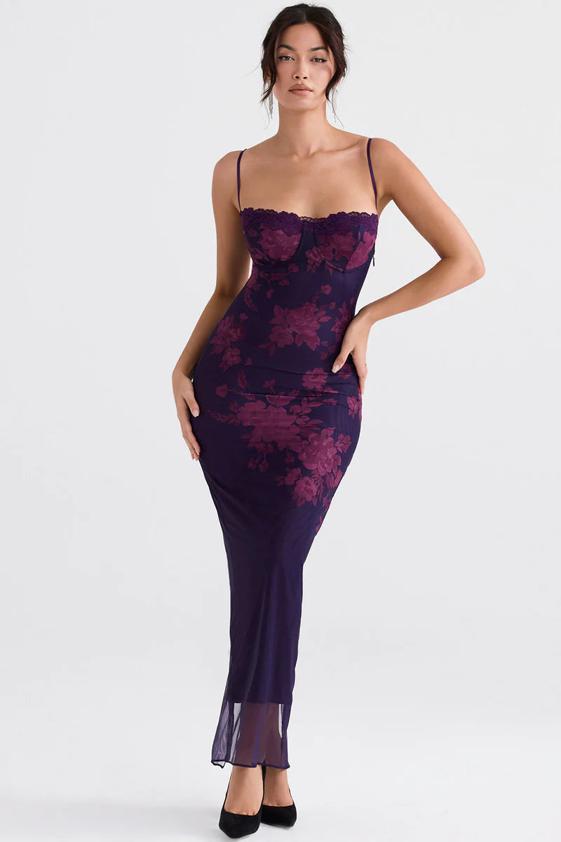 Susan - Floral Maxi Dress