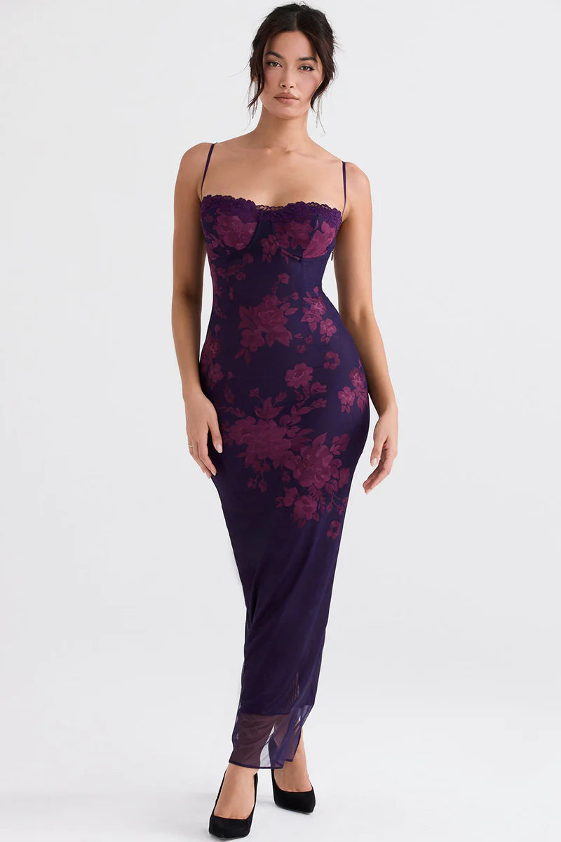 Susan - Floral Maxi Dress