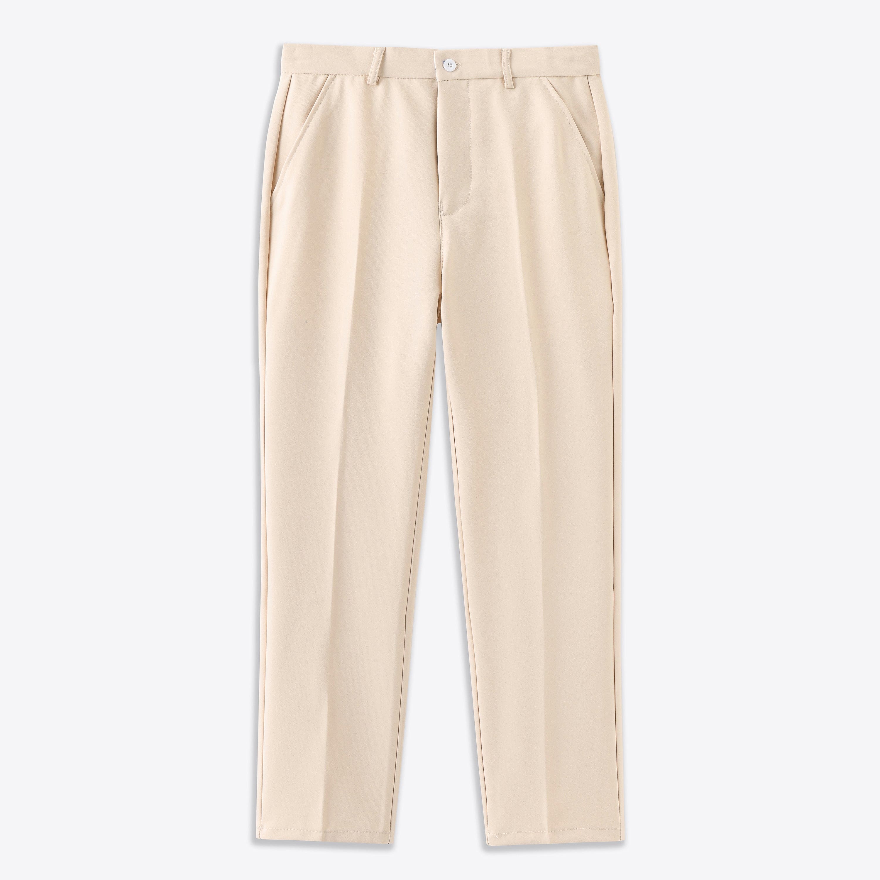 Men’s Smart Casual Pants - Straight-Leg Everyday Trousers